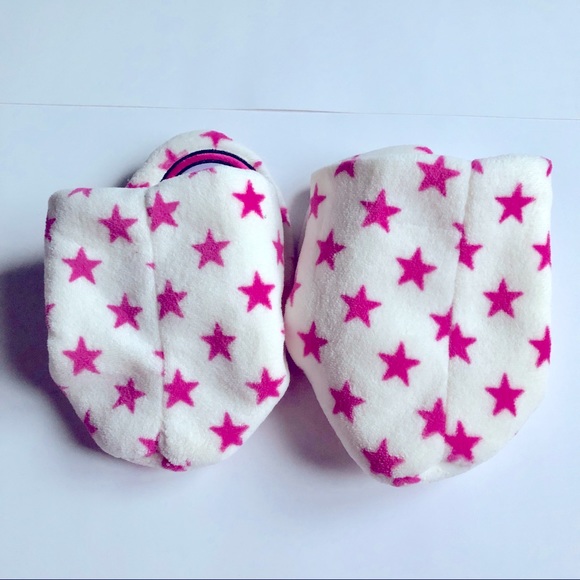 NEW MARVEL House Slippers Plush Booties Large White Girl’s NWOT - Picture 6 of 13